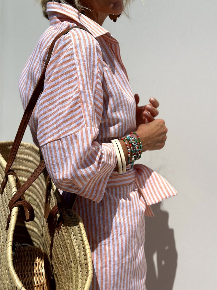 Verónica - Klassieke Gestreepte Blouse