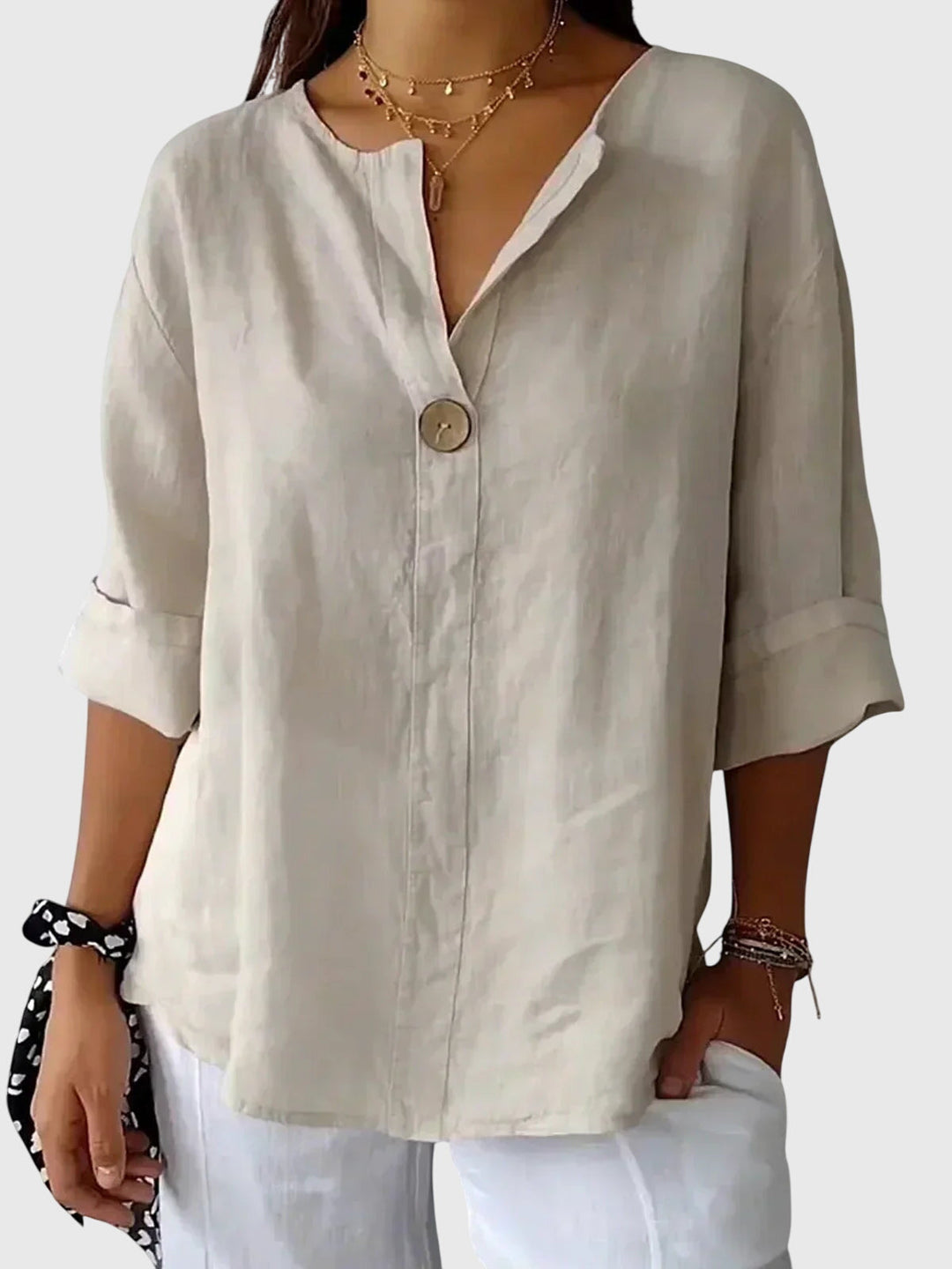 Gemma chique en comfortabele blouse