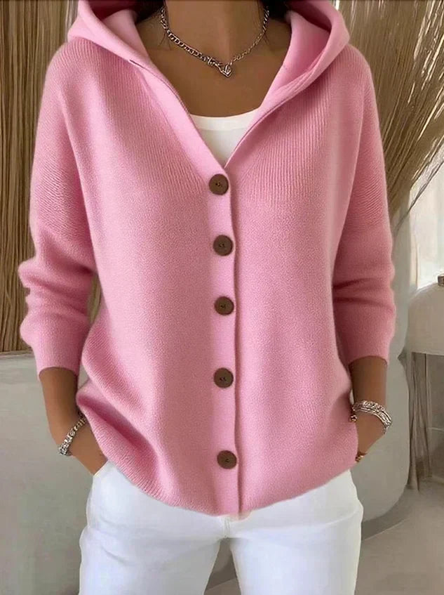 Felícia - Moderne cardigan met capuchon
