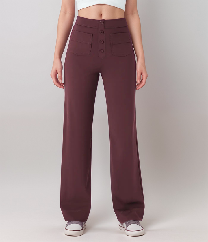 Sommerfeld | Elastische Broek met Hoge Taille