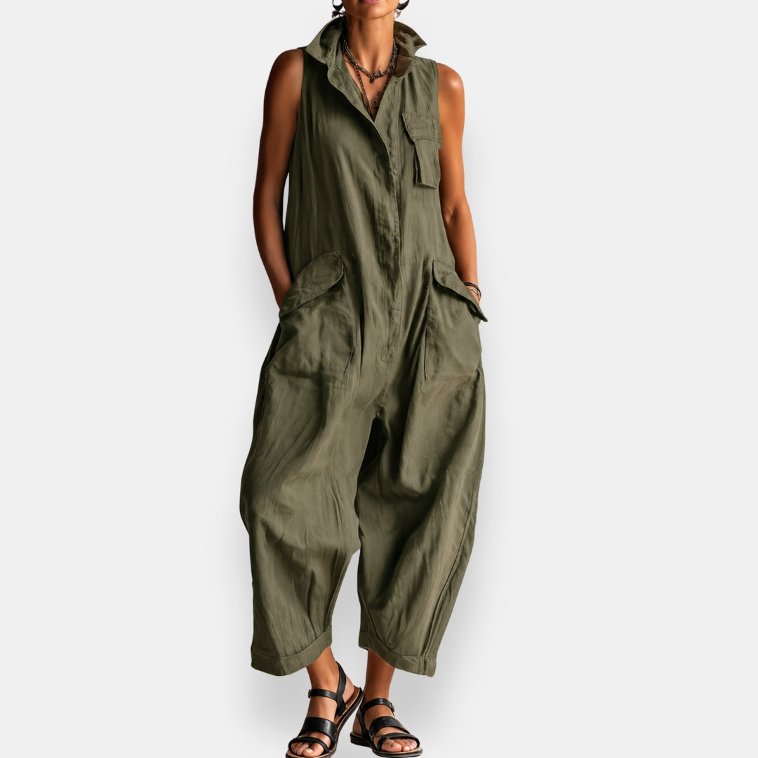 Alice | Mouwloze Jumpsuit