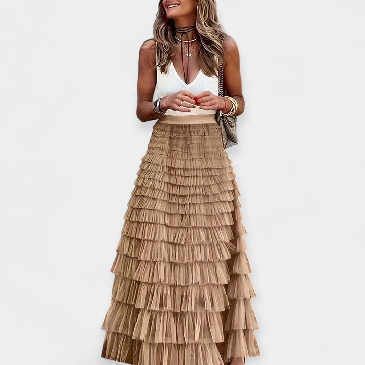 Saia Boho met Satijnen Afwerking