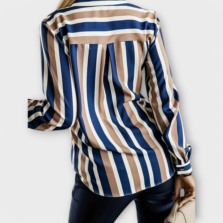 Ema - Casual gestreepte blouse