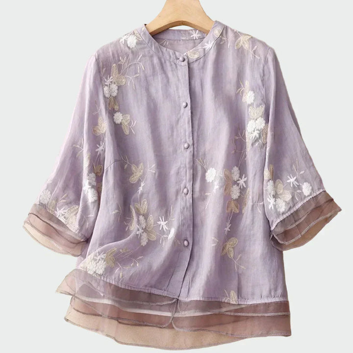 Geborduurd shirt