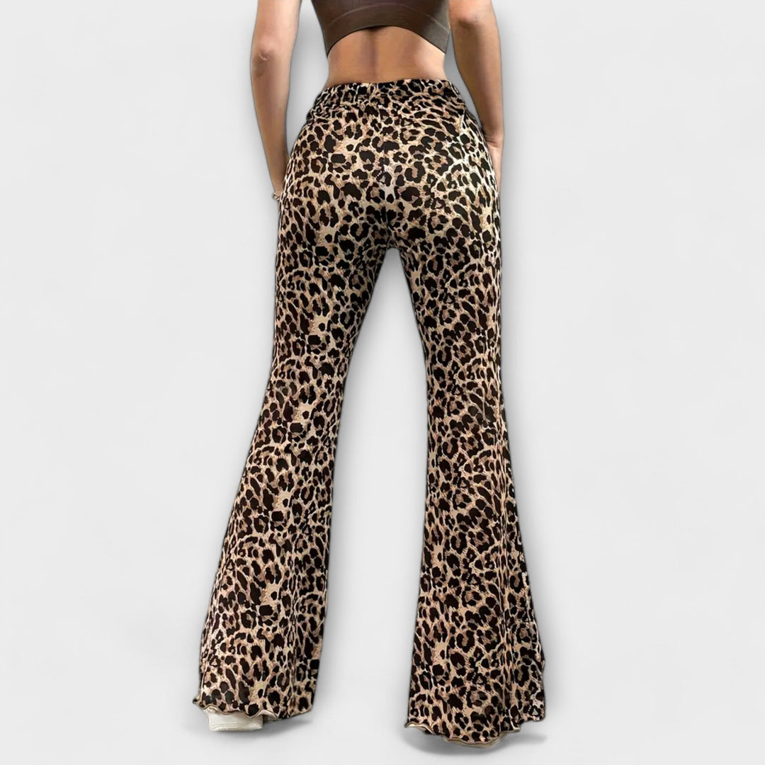 Francisca - Broek met luipaardprint