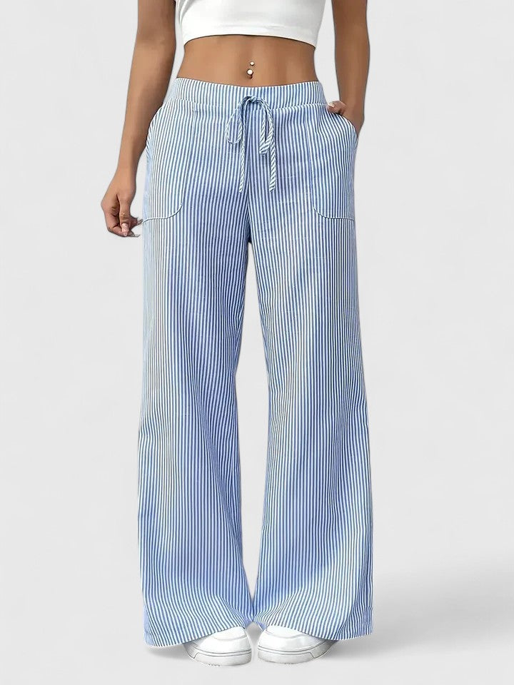 Sommerfeld | Comfortabele Wijde Broek met Elegante Details