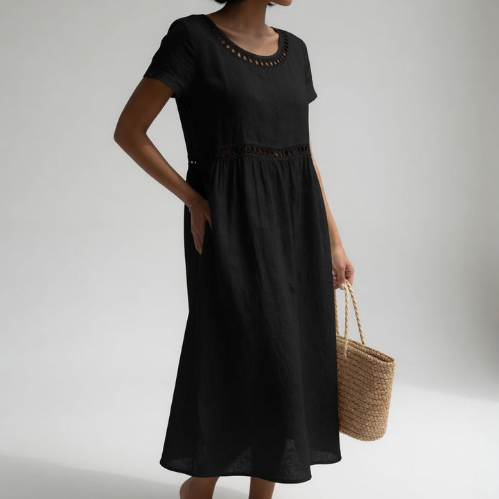 Livia | Geborduurd Jurk