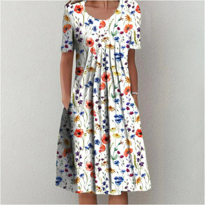 Marta - Midi-jurk met Lagen
