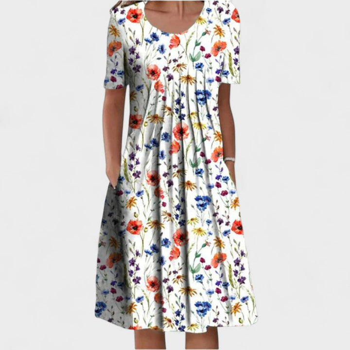 Marta - Midi-jurk met Lagen