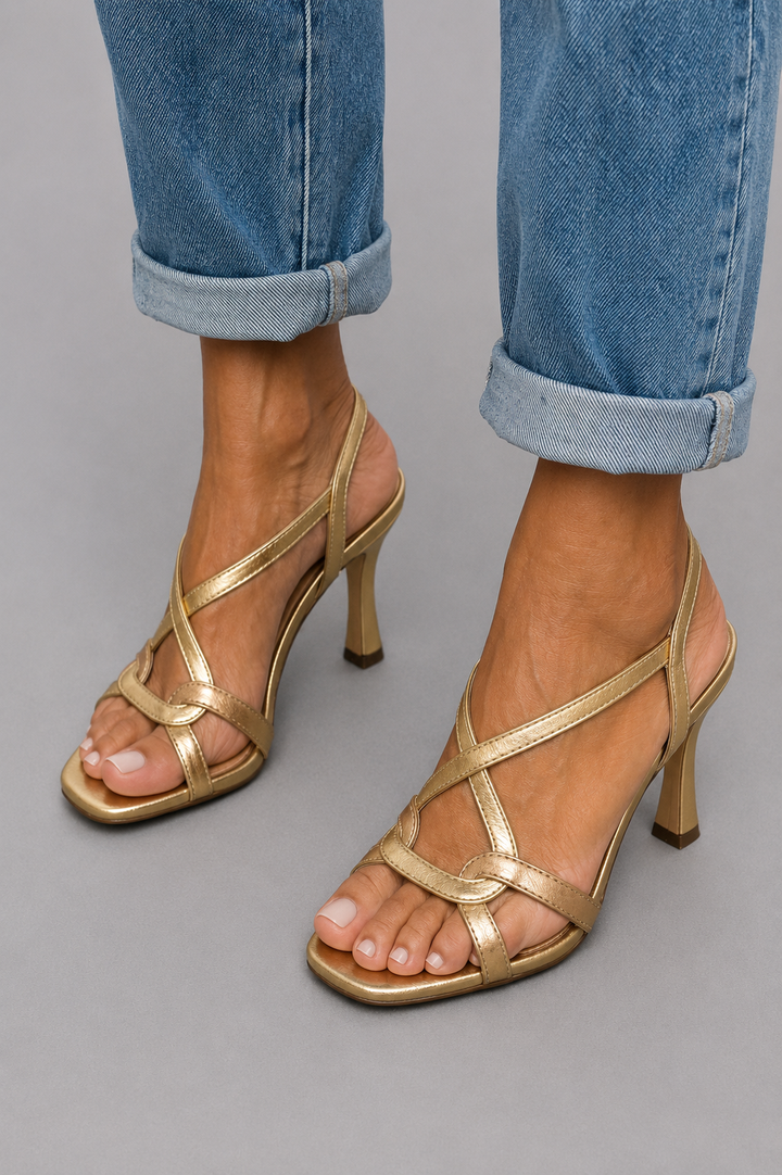 ELISABETTA GOUDE SANDALEN ZOMERCHARME