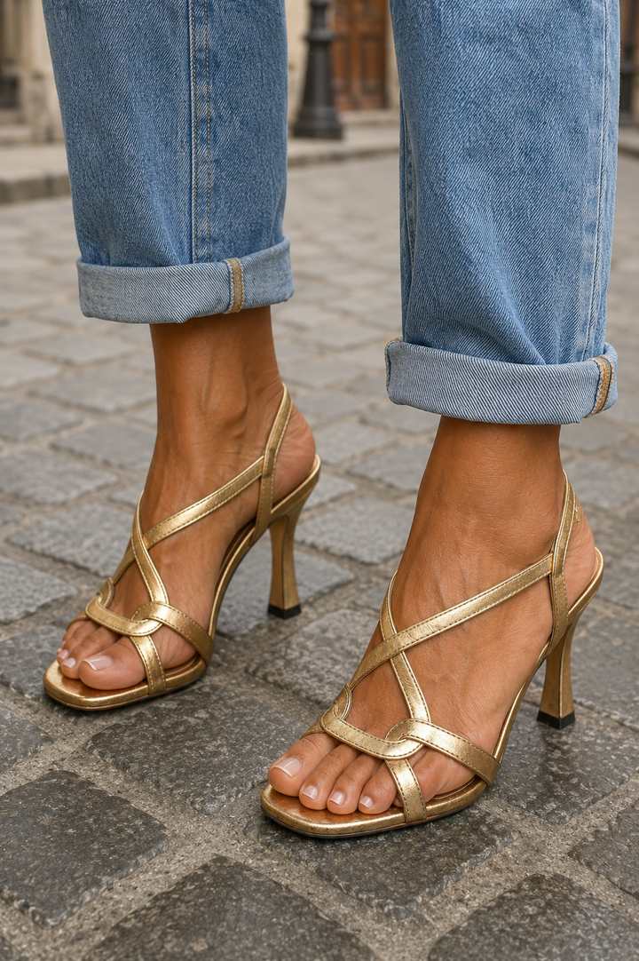 ELISABETTA GOUDE SANDALEN ZOMERCHARME