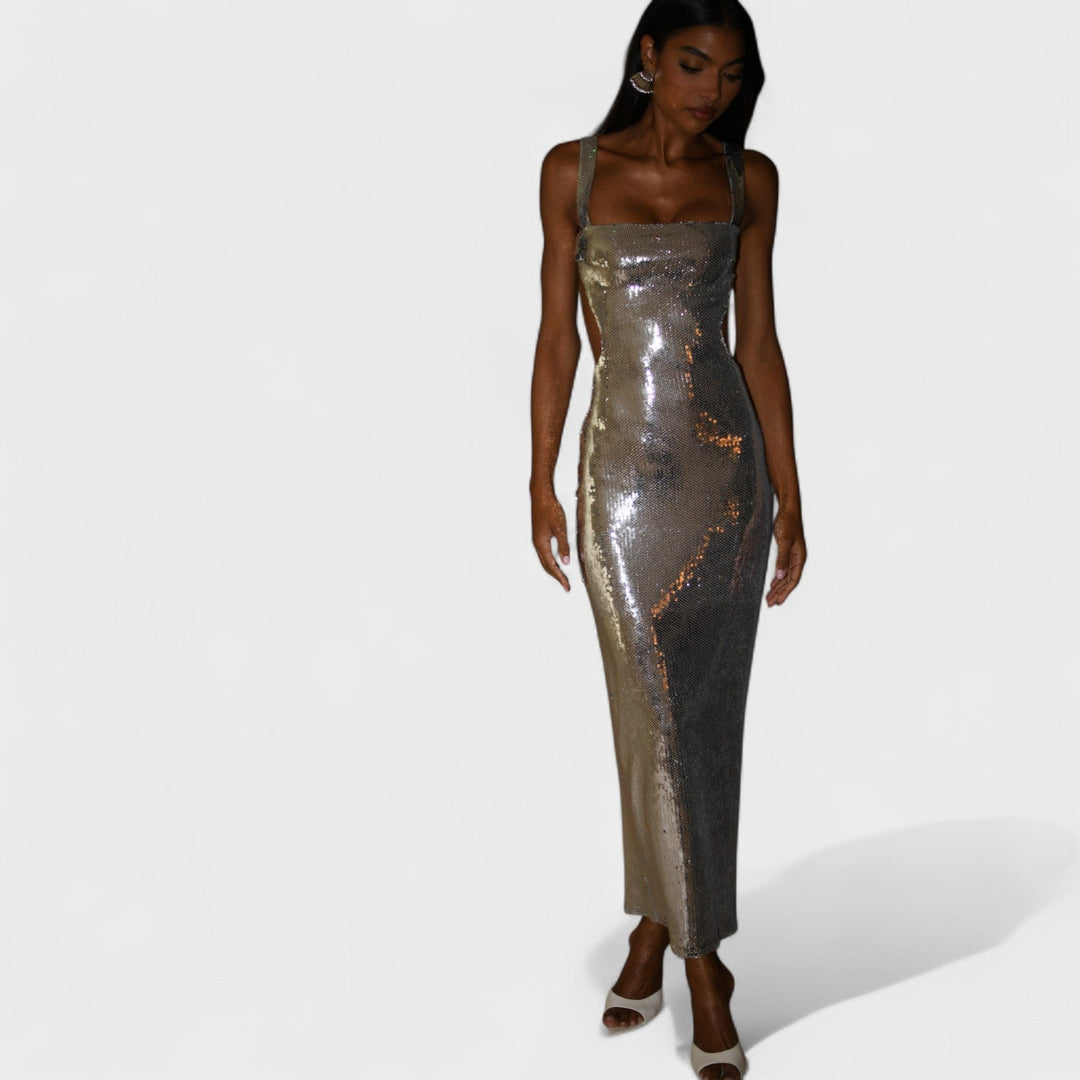Sparkle Silver - Avondjurk