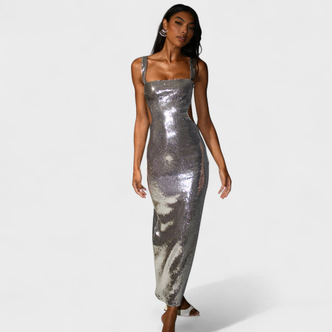 Sparkle Silver - Avondjurk