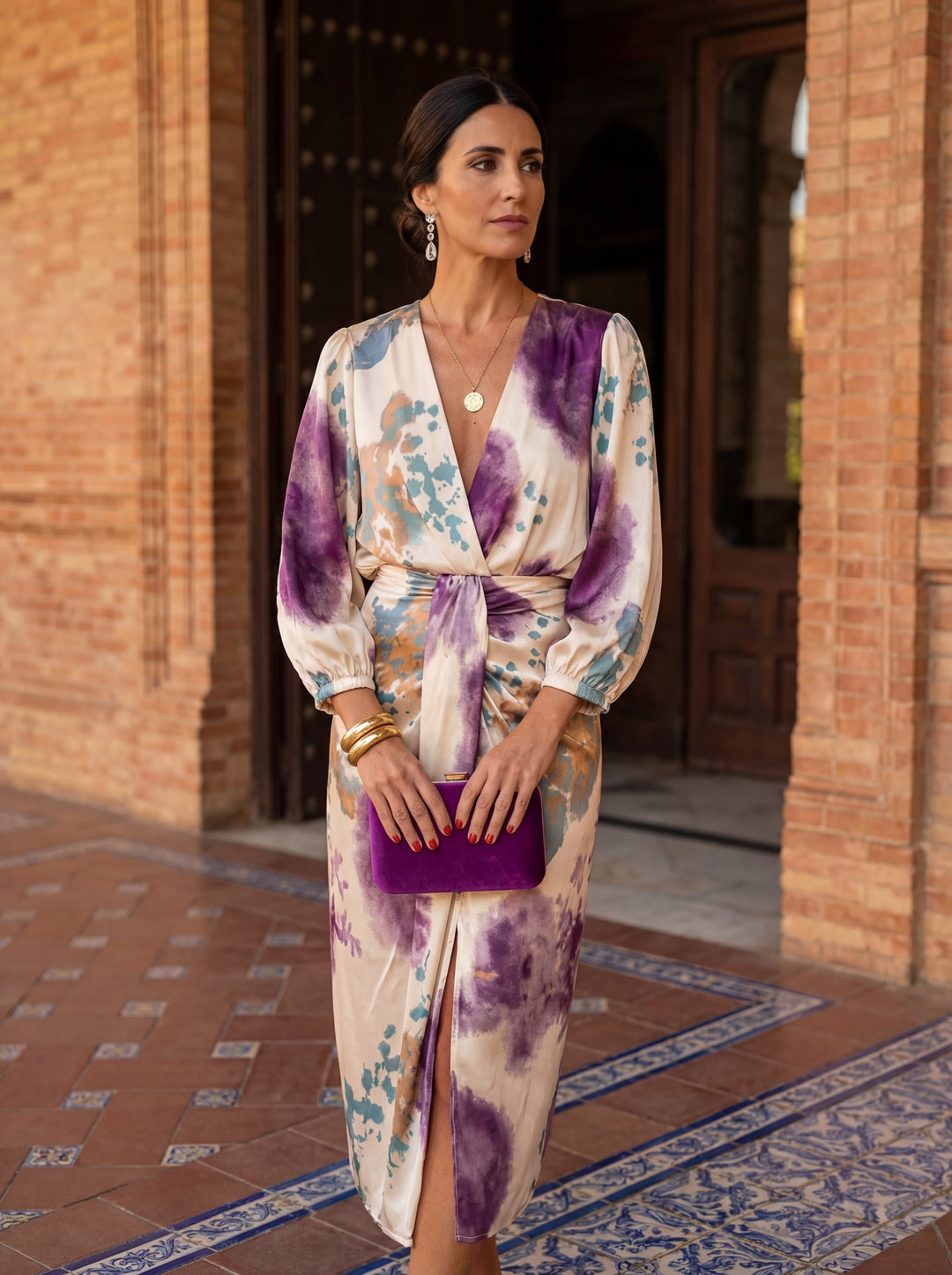 Valeria - Elegante Jurk met V-hals