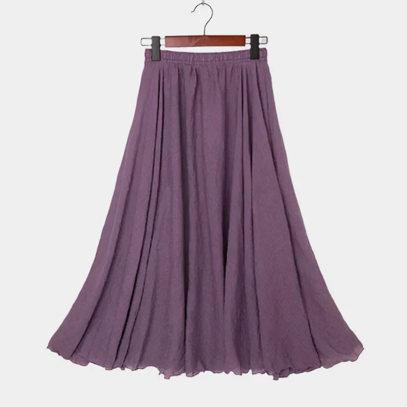 Elegante Hoge Taille Rok