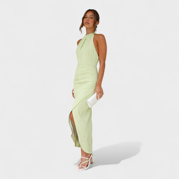 Camila - Lange jurk met plooien