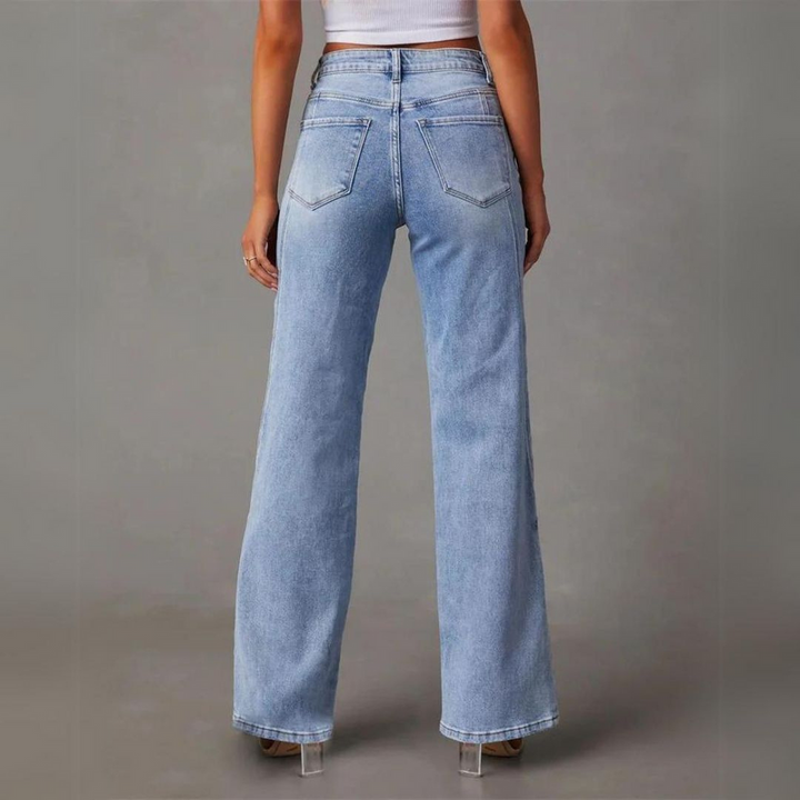 Sommerfeld | WIDE JEANS MET HOGE TAILLE