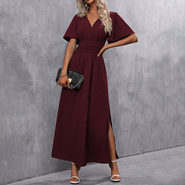 Eterna - Elegante Maxi Jurk Zwart