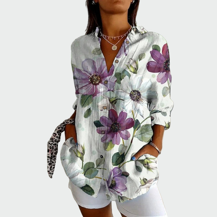 Stijlvol shirt met bloemenprint