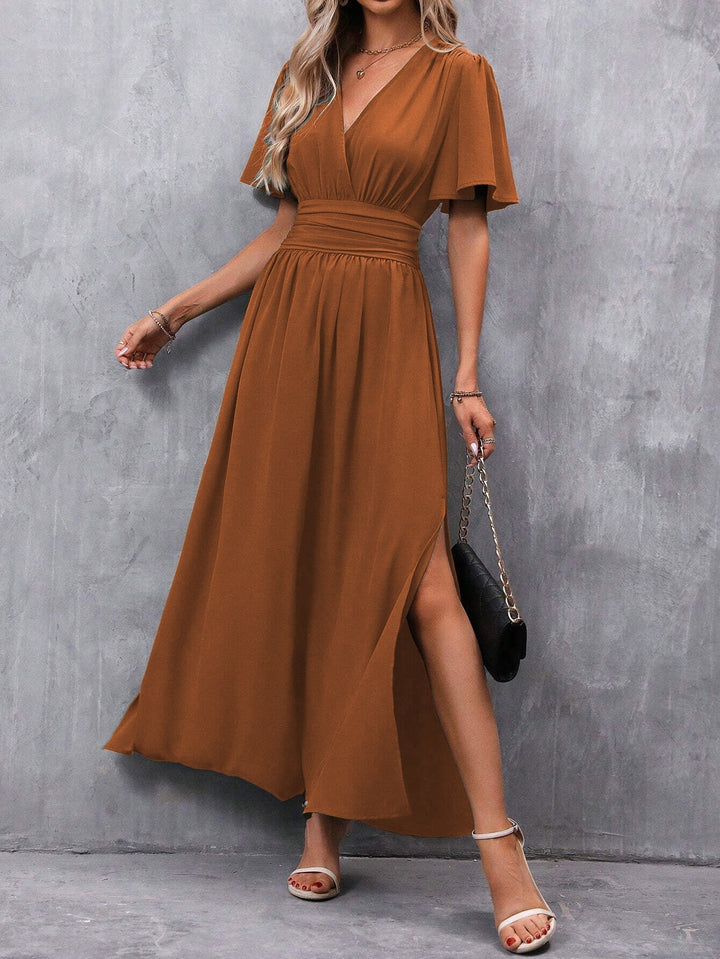 Eterna - Elegante Maxi Jurk Zwart