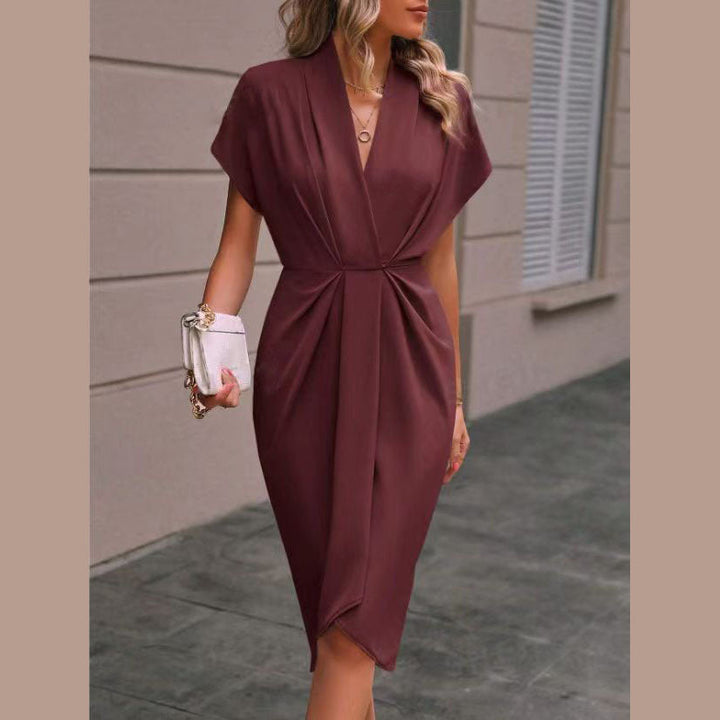 Caia - Midi Envelope Jurk