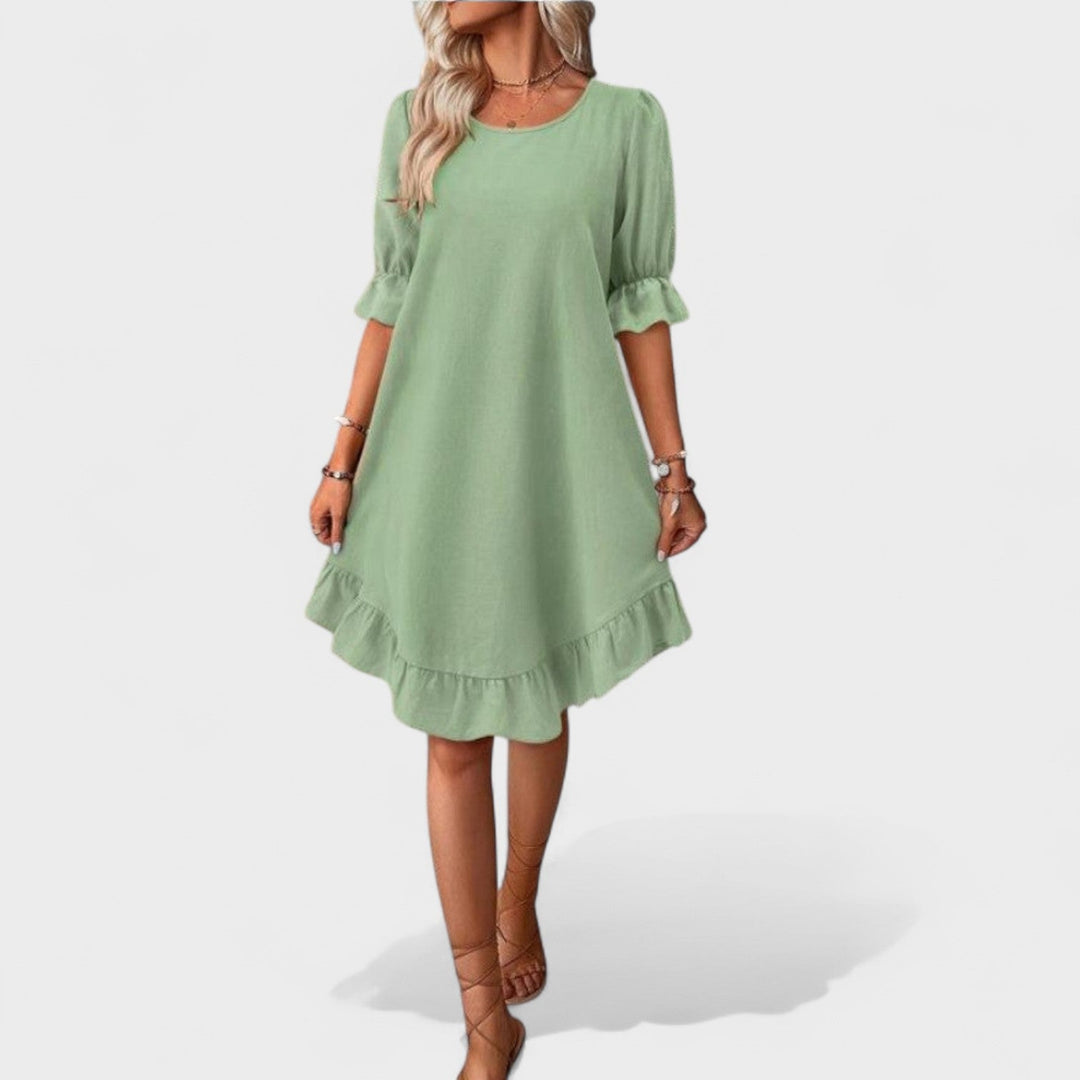Sassa - Casual jurk met ruffles
