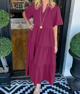 Carlota - Maxi Jurk met Beweging