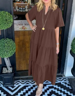 Carlota - Maxi Jurk met Beweging