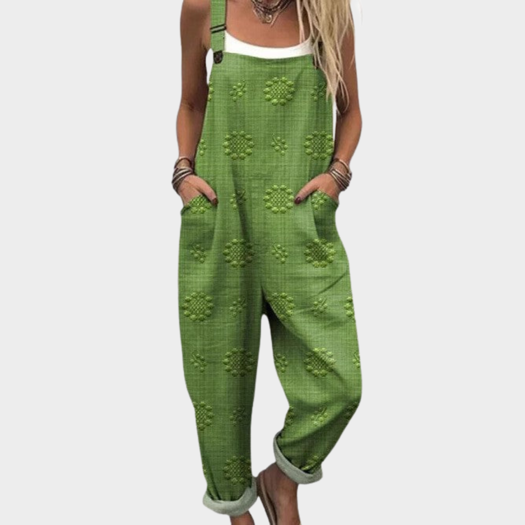 Comfortabele Geprinte Jumpsuit