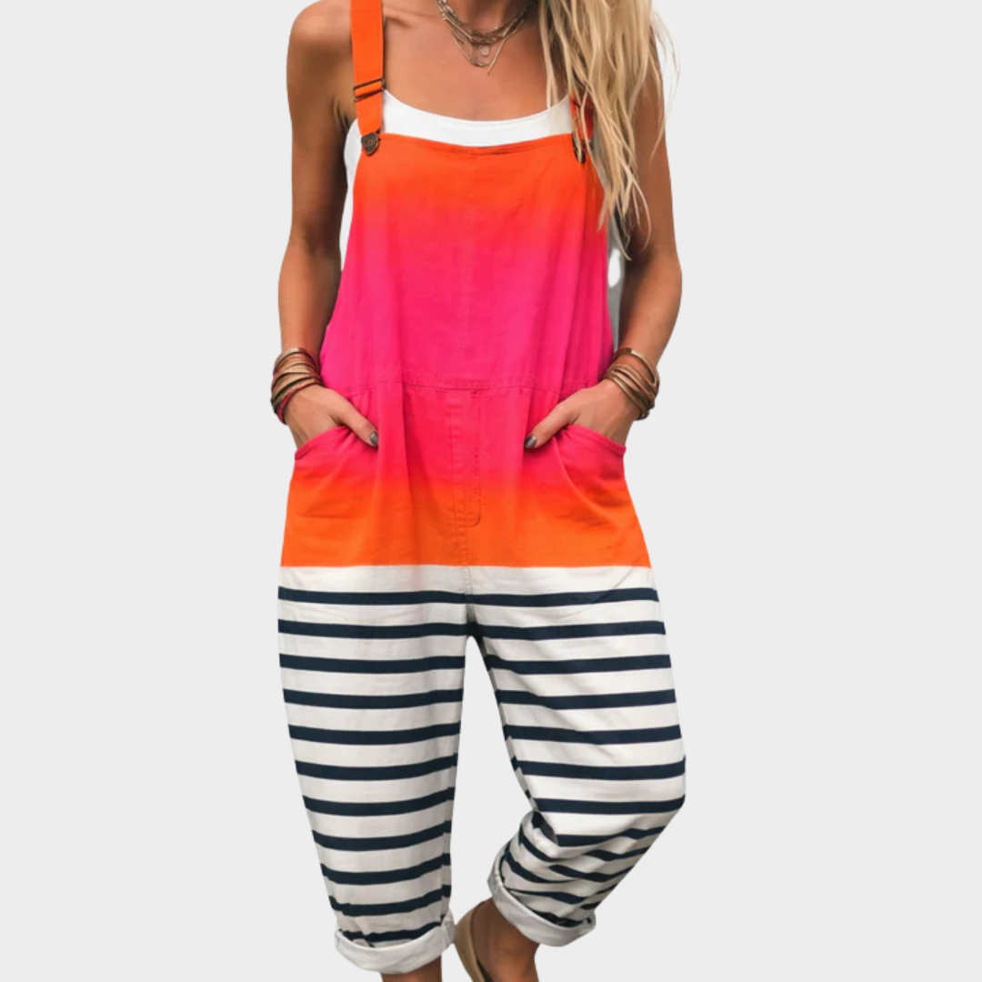 Comfortabele Gedrukte Jumpsuit