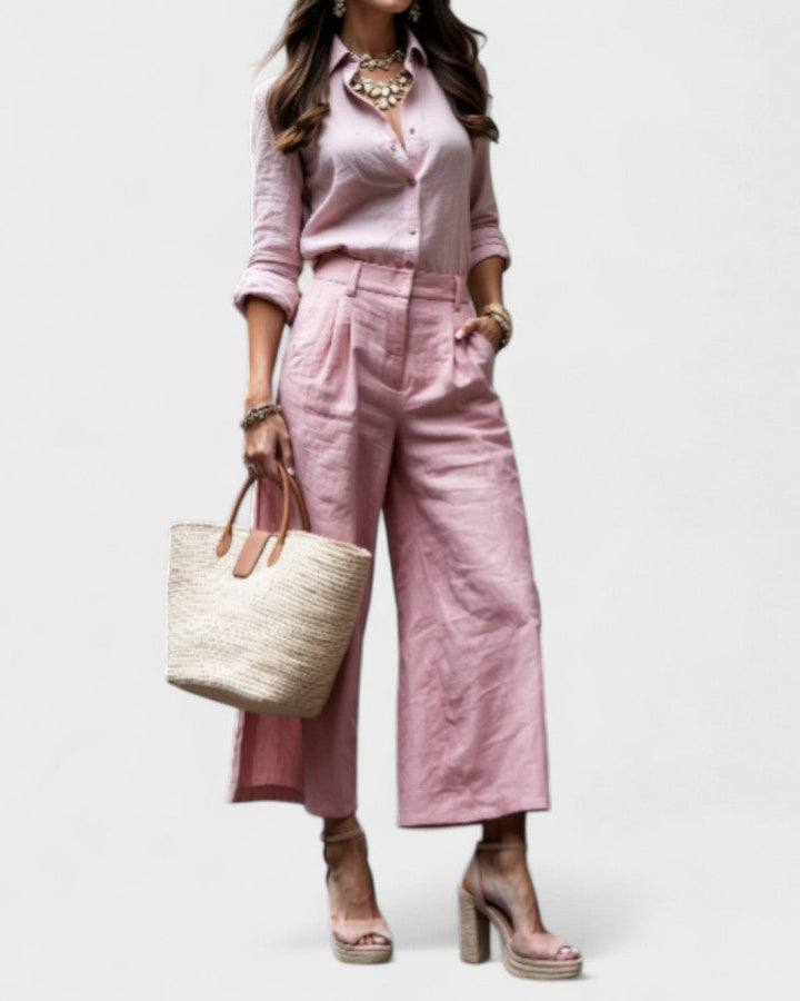 Isadora - Casual Chic Look Roze