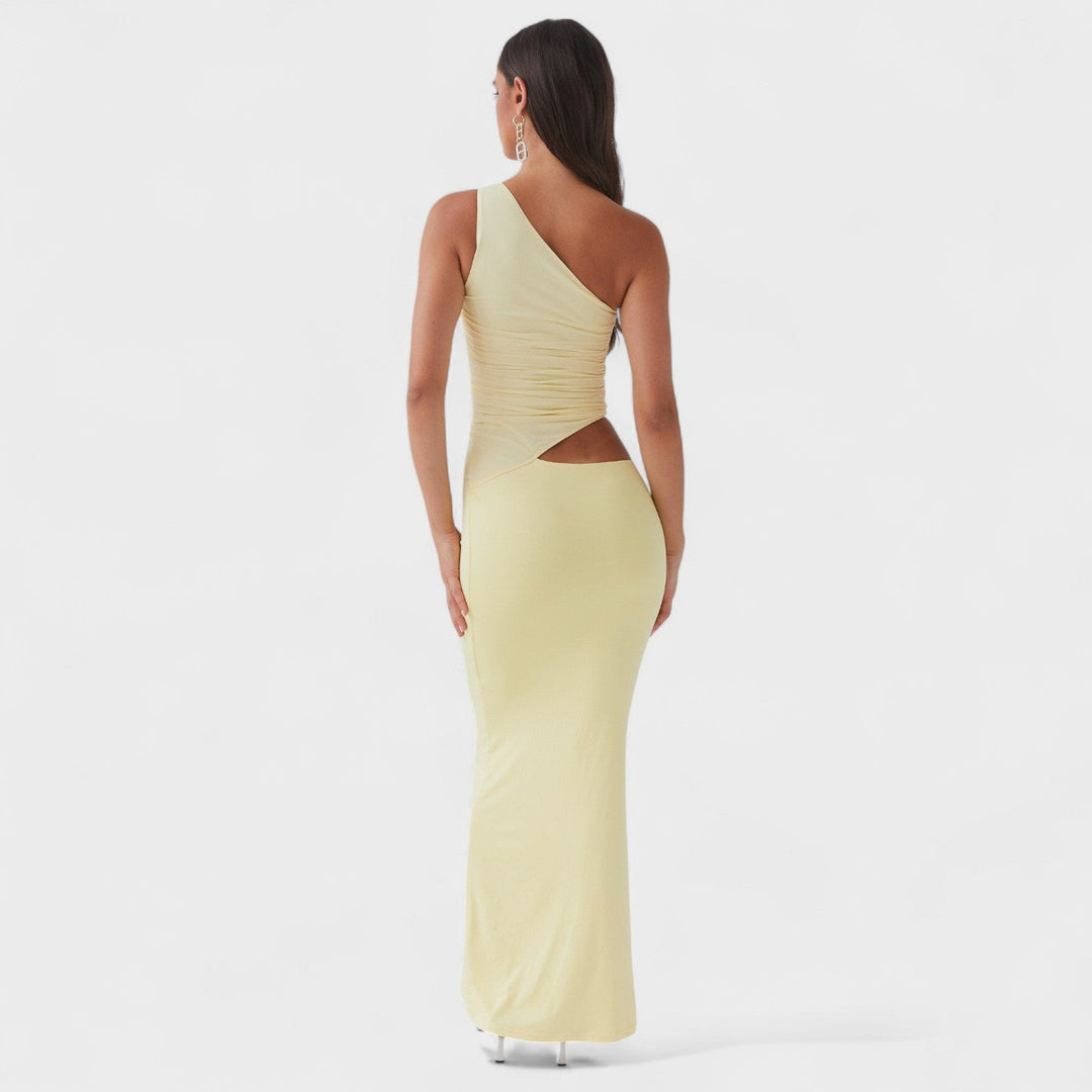 Serenela - Asymmetrische maxi jurk