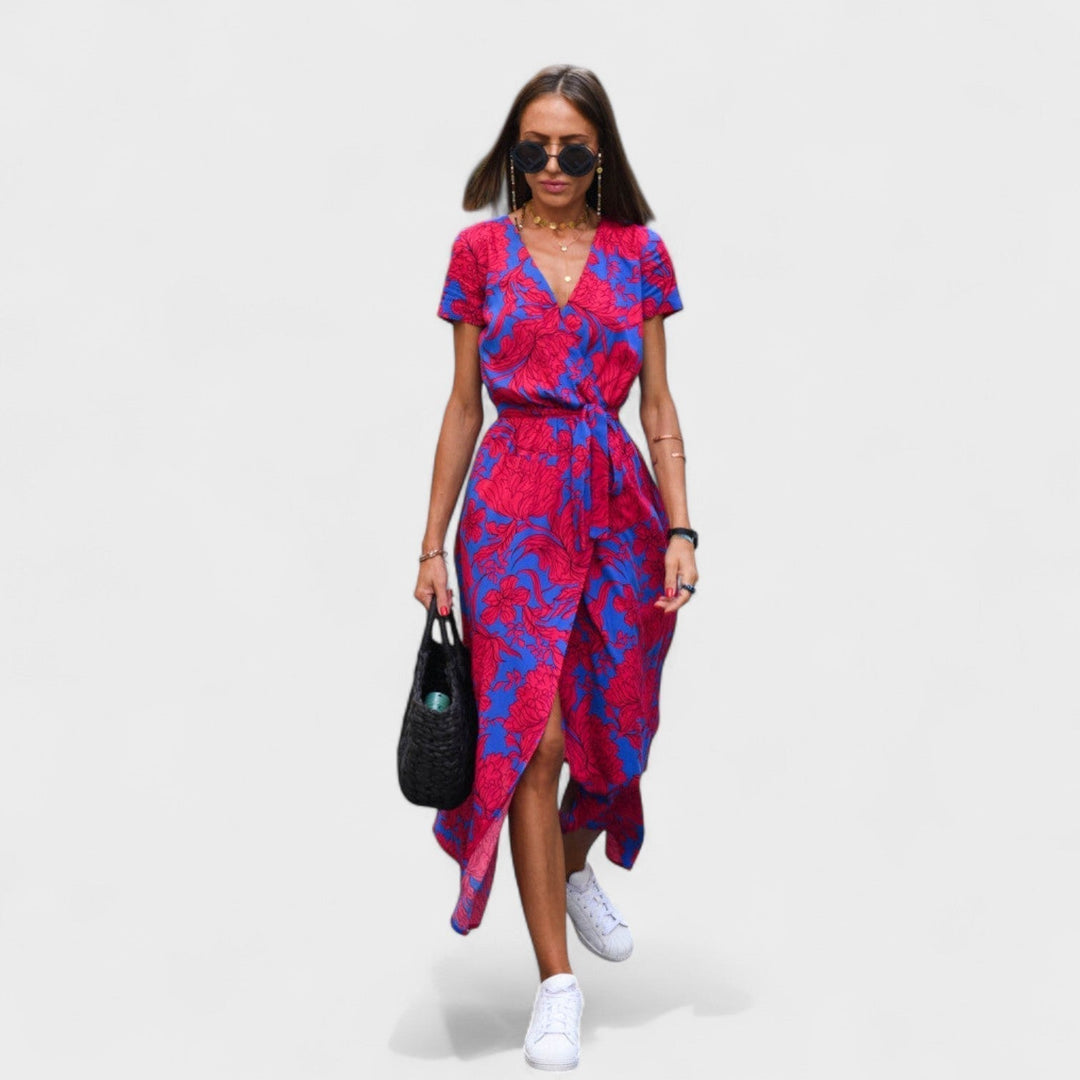 Roze Lelie - Boho Chic Jurk