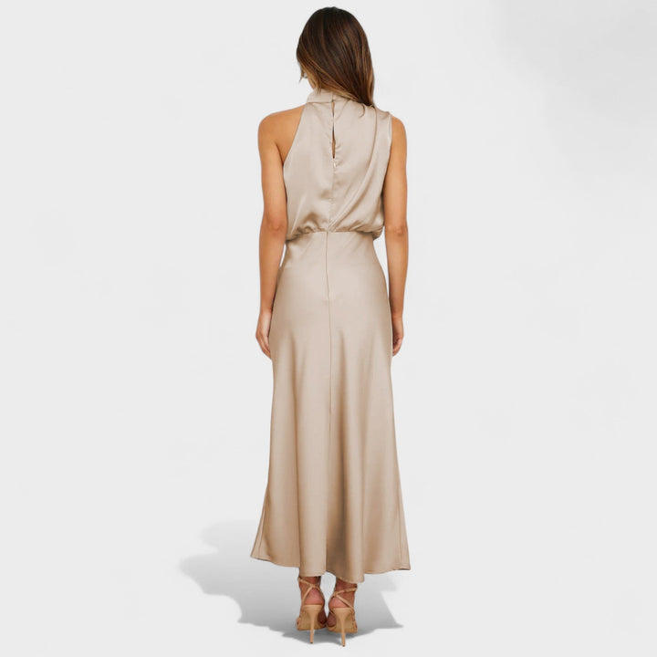 Alba - Satin Elegance Jurk