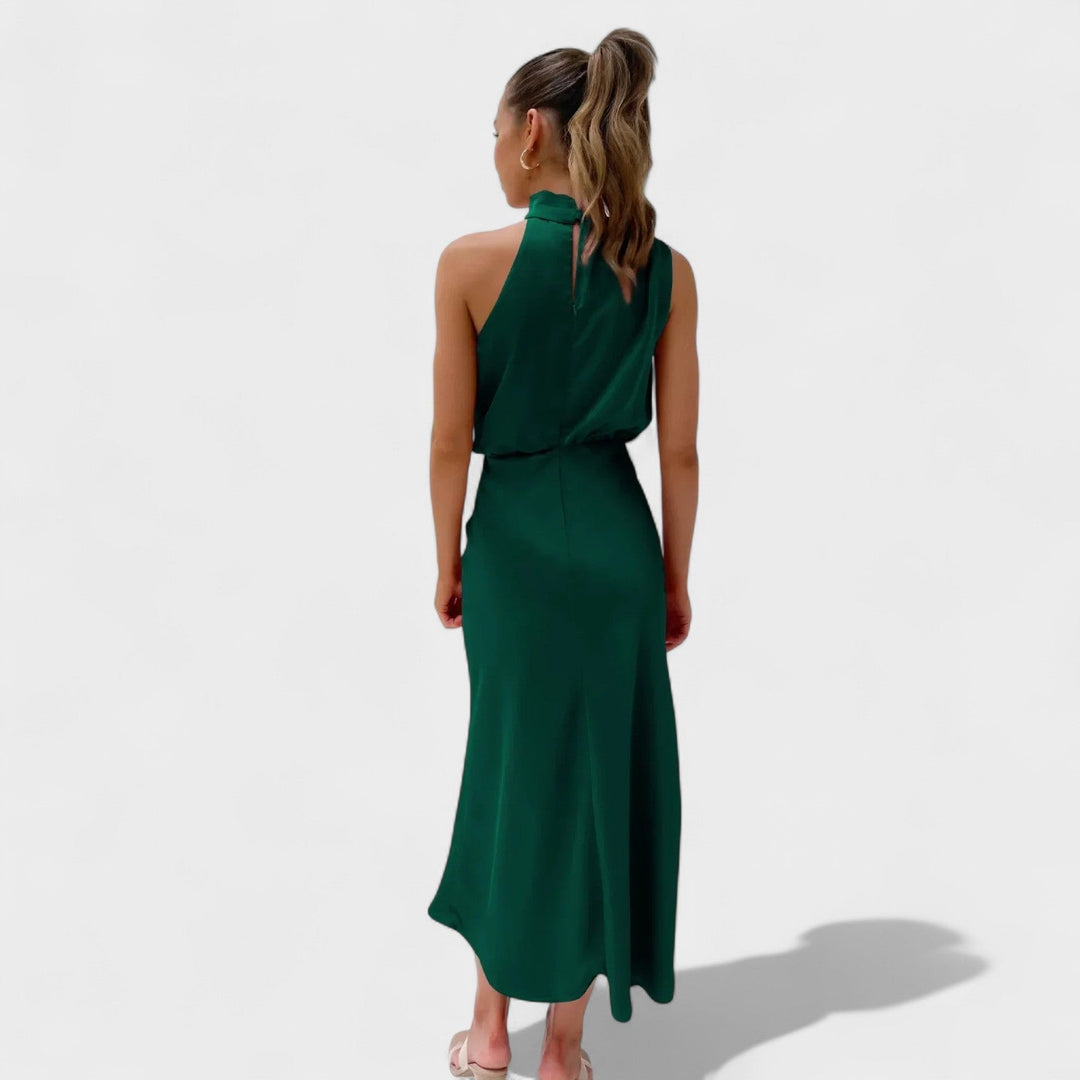 Alba - Satin Elegance Jurk