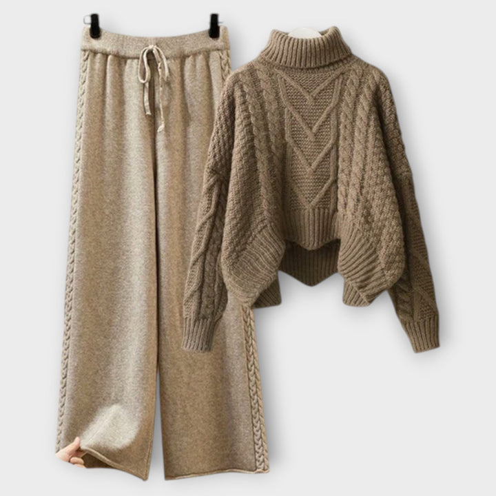 Olívia - Elegante set van breiwerk