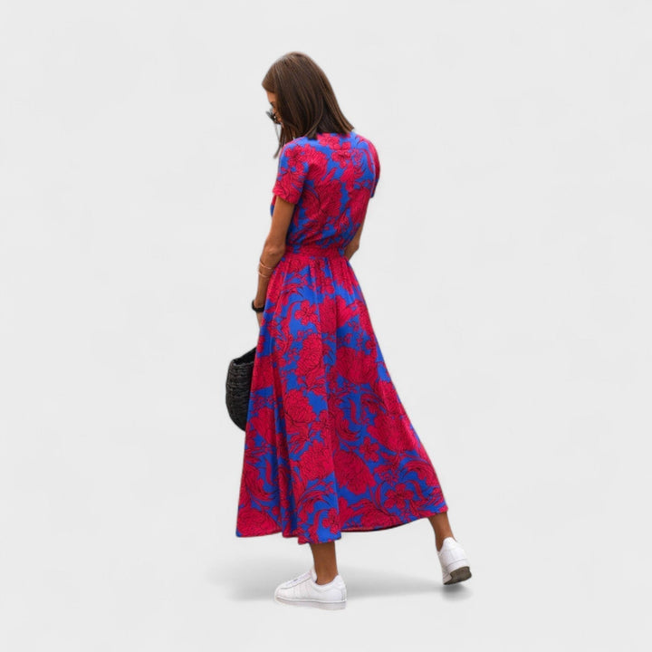 Roze Lelie - Boho Chic Jurk