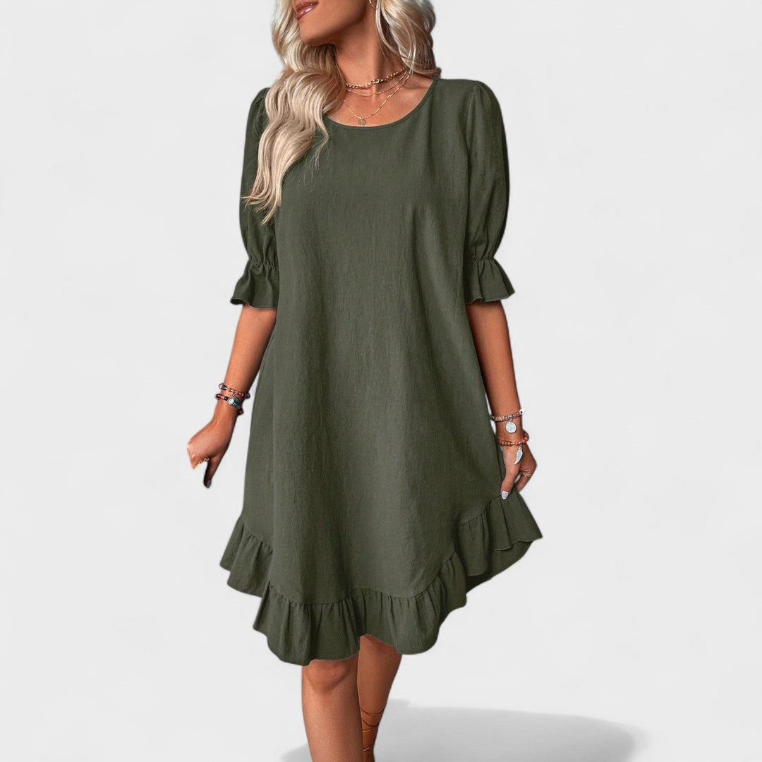 Sassa - Casual jurk met ruffles
