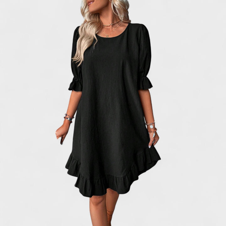 Sassa - Casual jurk met ruffles