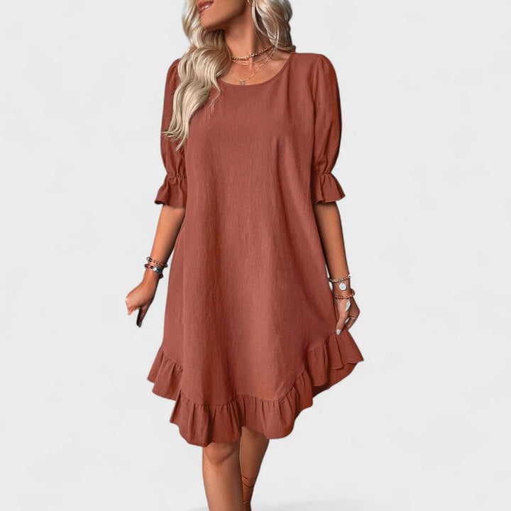 Sassa - Casual jurk met ruffles