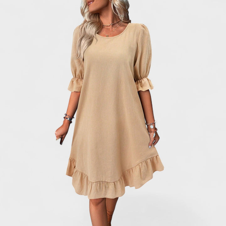 Sassa - Casual jurk met ruffles
