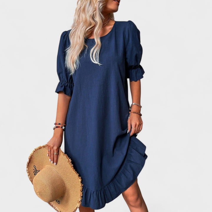 Sassa - Casual jurk met ruffles