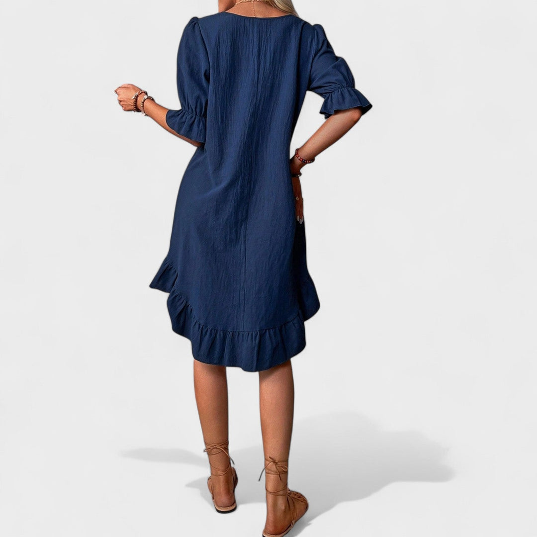 Sassa - Casual jurk met ruffles