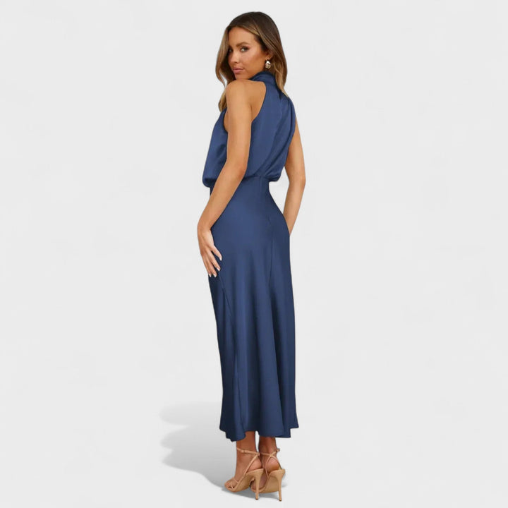 Alba - Satin Elegance Jurk