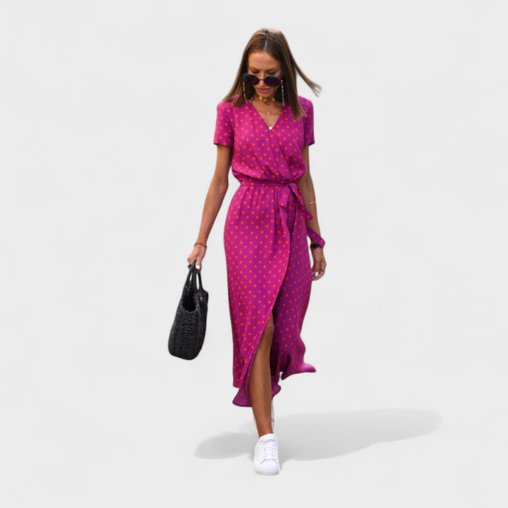 Roze Lelie - Boho Chic Jurk