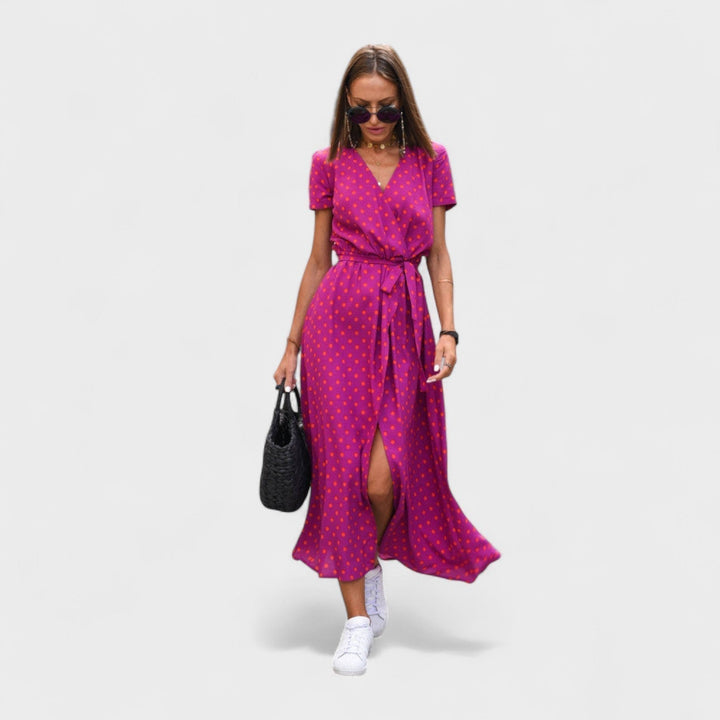 Roze Lelie - Boho Chic Jurk