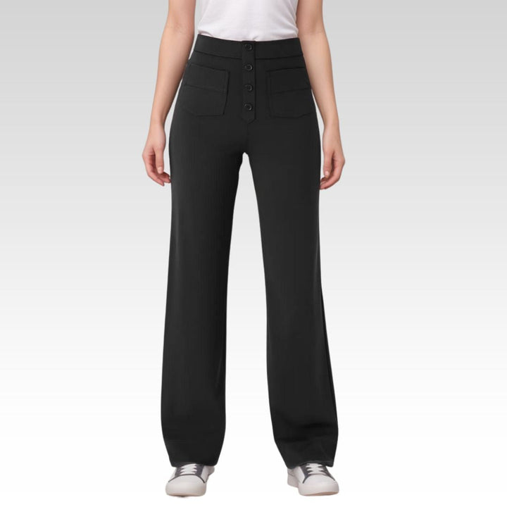 Sommerfeld | Elastische Broek met Hoge Taille