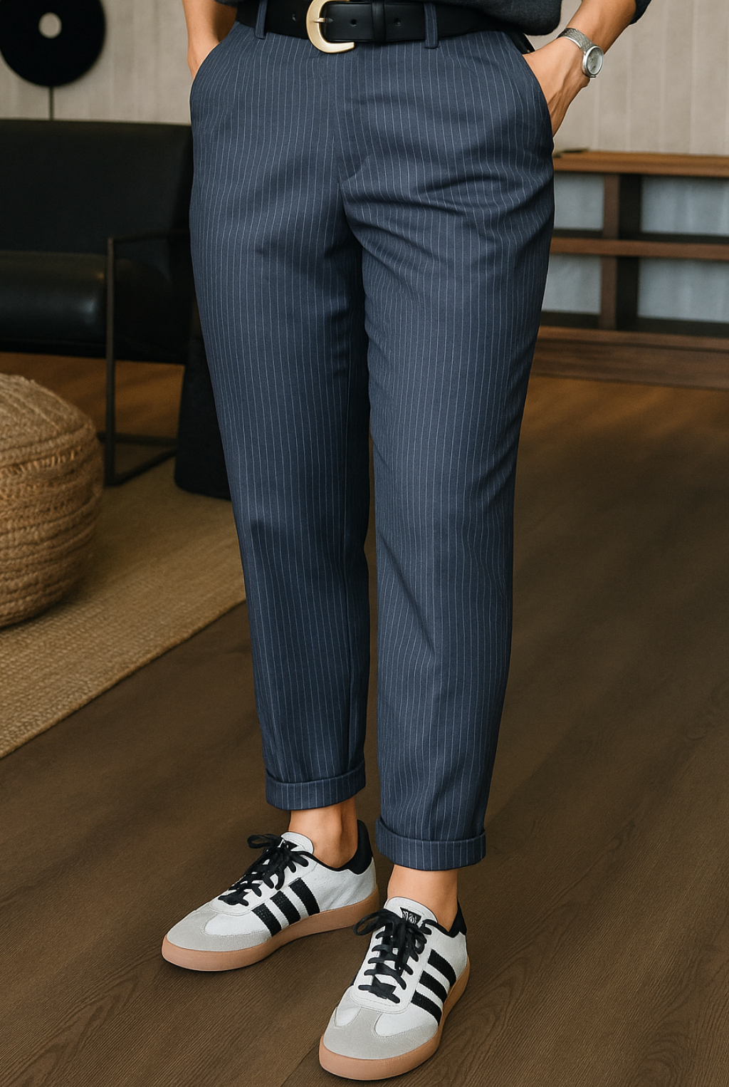 Sommerfeld | ELEGANTE, FIGUURVRIENDELIJKE BROEK MET STREPEN