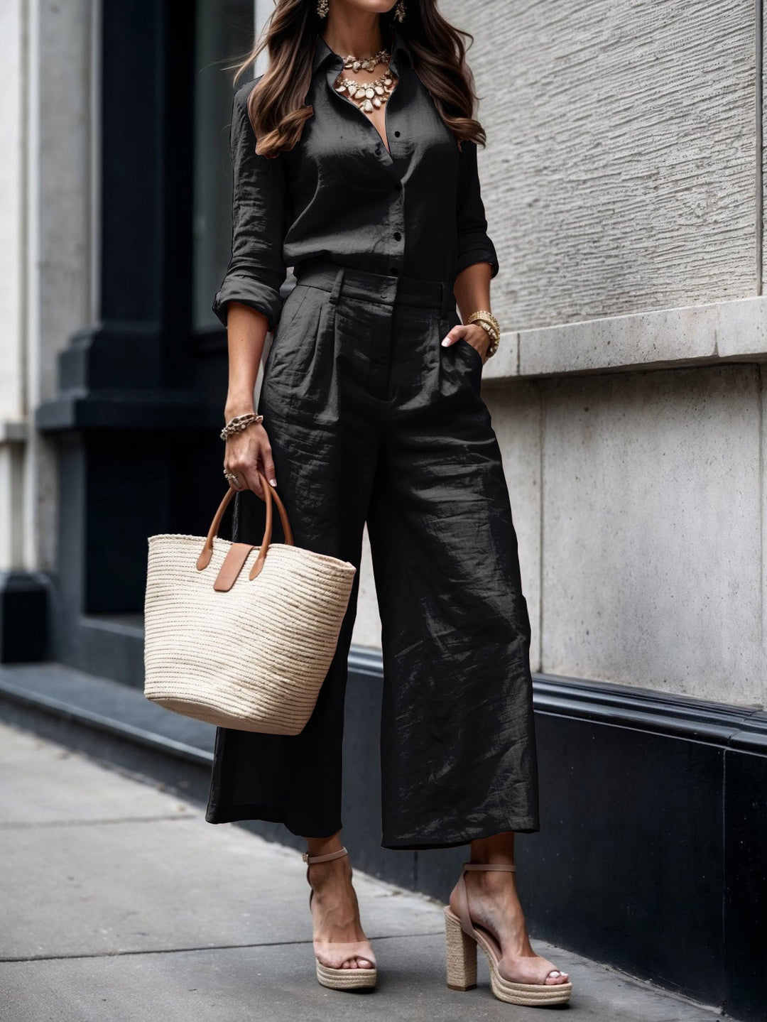 Isadora - Casual Chic Look Roze