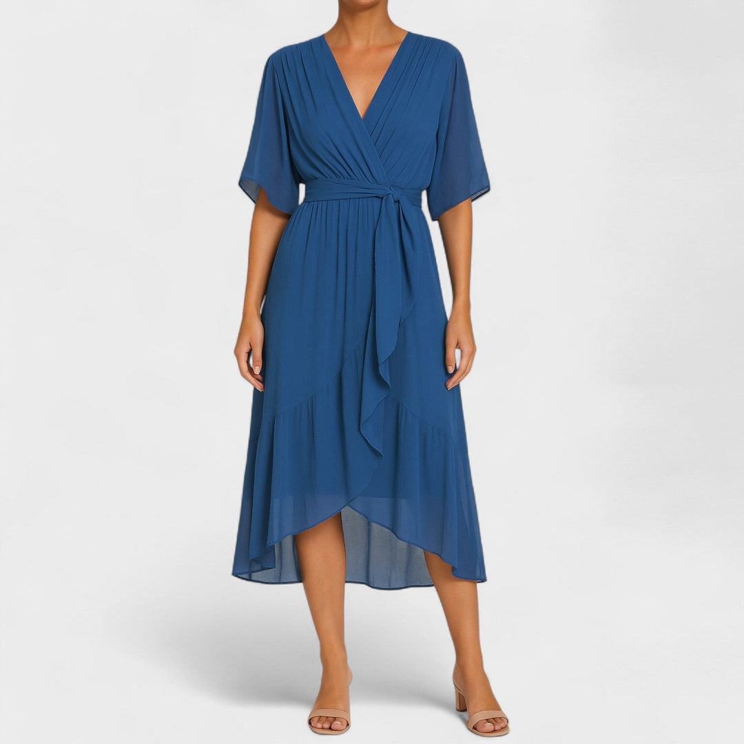Ialina - Elegante jurk met taille